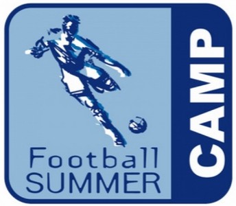 football summer camp logo