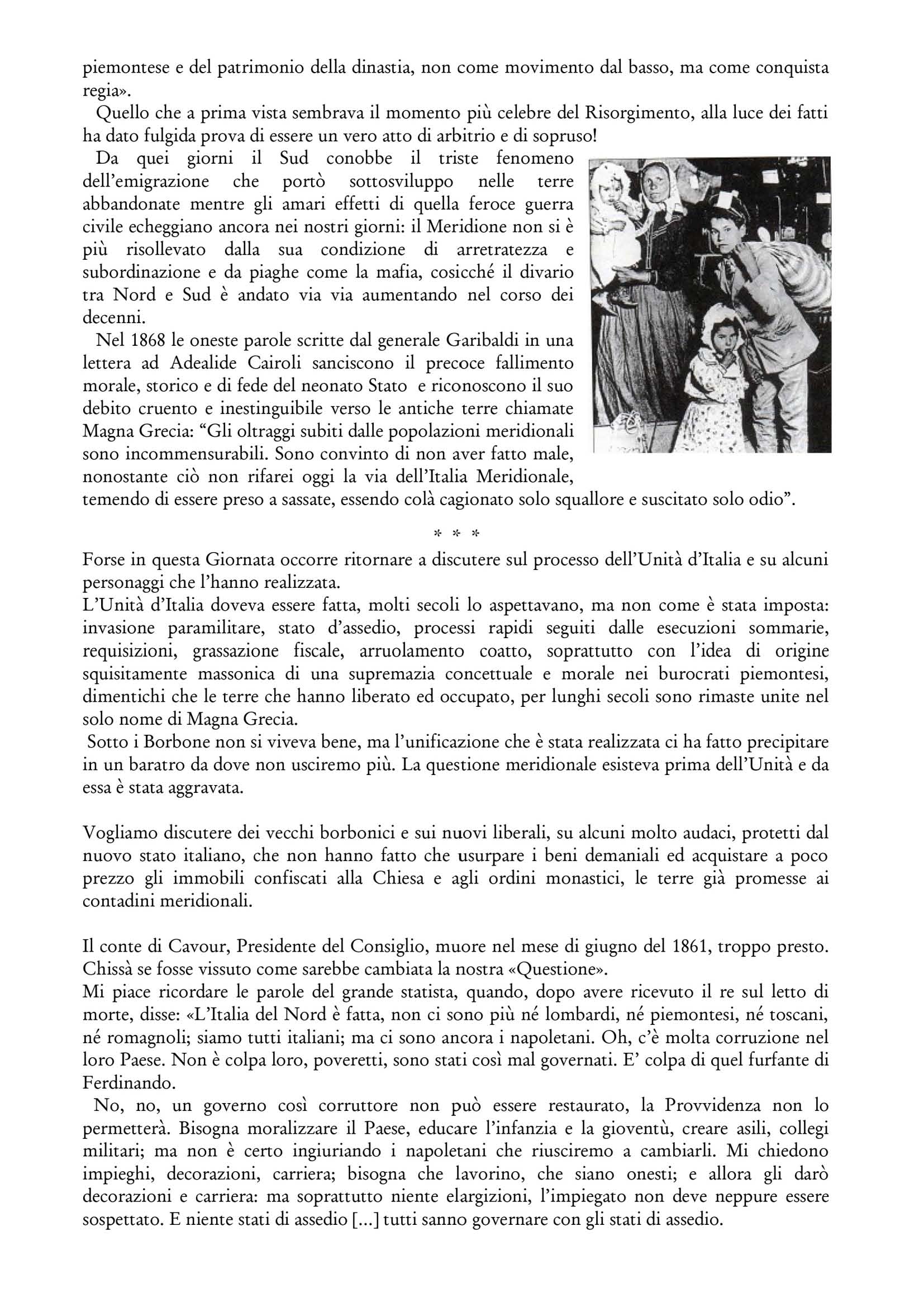 Anniversario Unità Italia Biblioteca Porto cesareo. Pagina 3