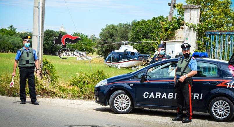carabinieri gazzella ed elicottero