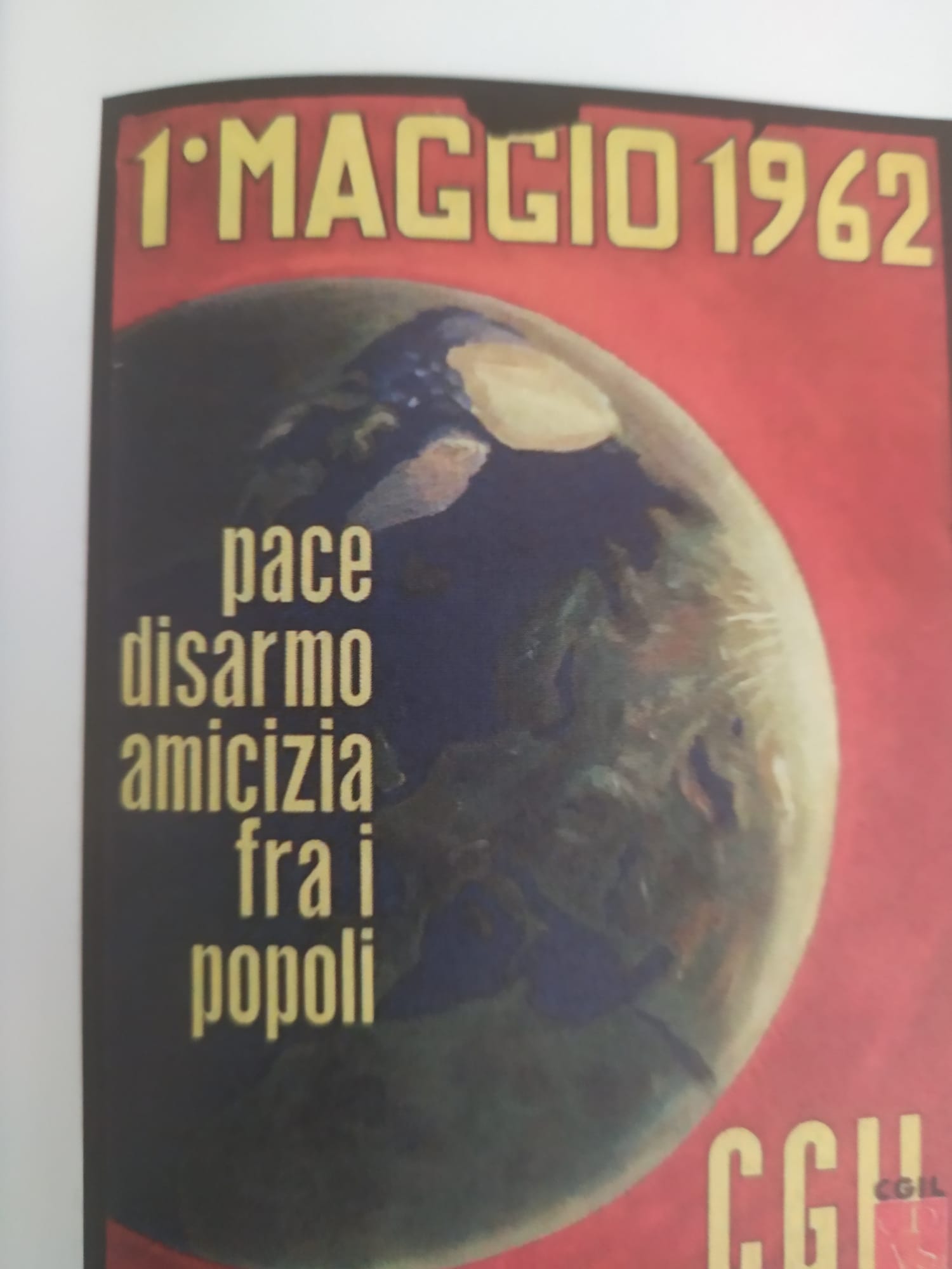 manifesto cgil 1962