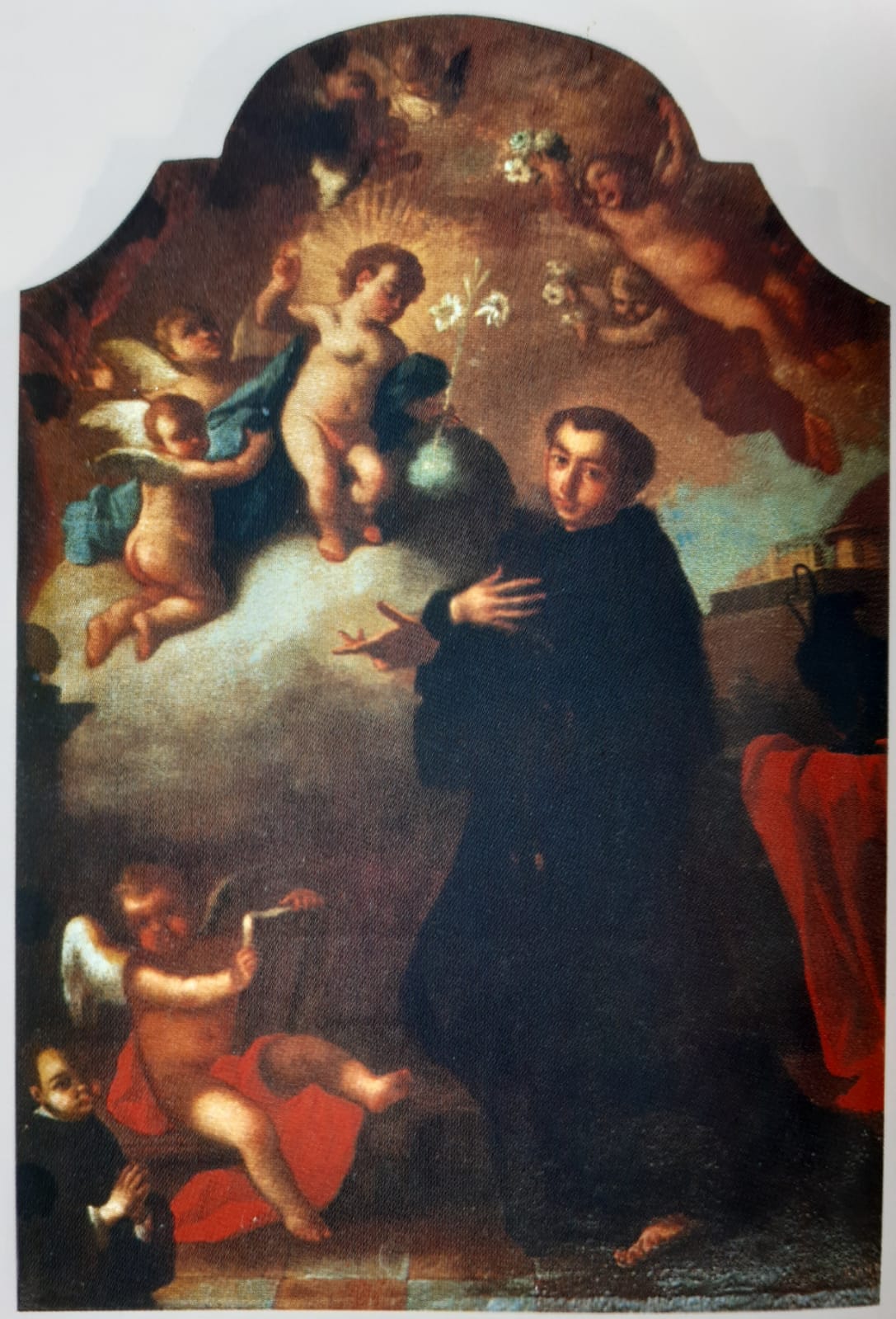 SantAntonio di Padova opera di Domenico Carella immacolata mesagne