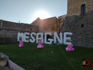 Mesagne si tinge di rosa in attesa del Giro (Guarda le foto)