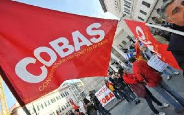 Il sindacato Cobas dichiara lo stato di agitazione delle lavoratrici e dei lavoratori della lavanderia industriale