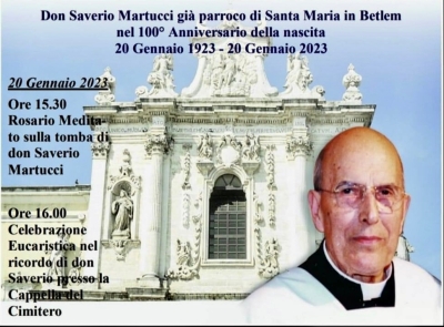 Mesagne. Per ricordare don Saverio Martucci a 100 anni dalla nascita