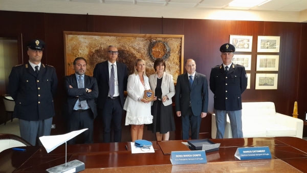 Accordo su prevenzione crimini informatici tra Aeroporti di Puglia e Polizia di Stato