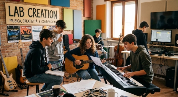 Lab Creation apre le porte alla musica: a Mesagne corsi di chitarra e pianoforte con prima lezione gratuita