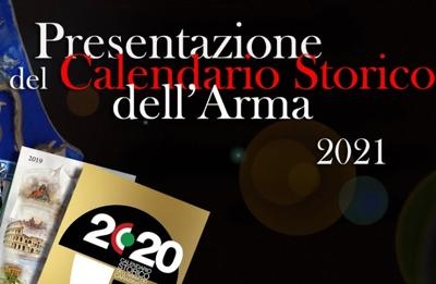 I Carabinieri presentano il Calendario Storico e l’Agenda Storica 2021
