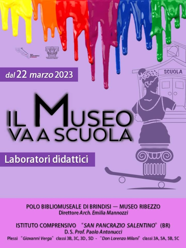 Progetto polo Biblomuseale “Il Museo va  a Scuola”