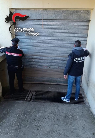 I carabinieri sequestrano officina abusiva