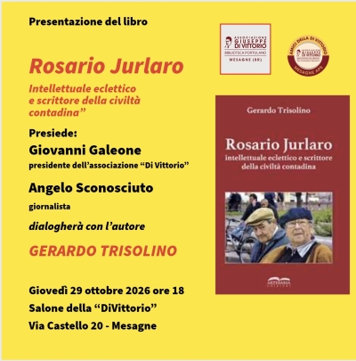 Rosario Jurlaro, intellettuale eclettico e scrittore della civiltà contadina