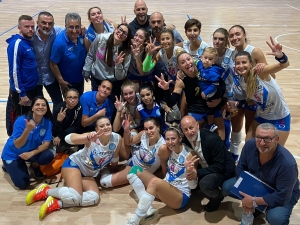 Si conclude con una bella vittoria per 3 set a 0 la gara d’esordio dell’Aurora Volley Brindisi
