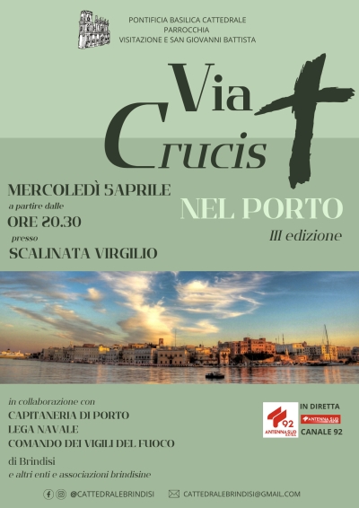 Via Crucis nel Porto di Brindisi 5 aprile 2023