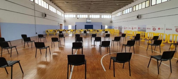Ecco l'hub vaccinale di Mesagne. Mancano solo i vaccini