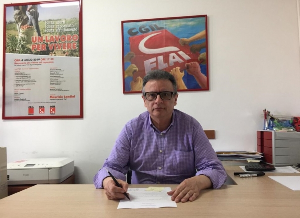 Eletto il nuovo segretario della FLAI CGIL di Brindisi
