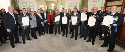 Consegnate in Prefettura le onorificenze dell&#039;Ordine al Merito della Repubblica Italiana