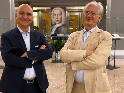 Da sinistra Cosimo Prontera e Dinko Fabris