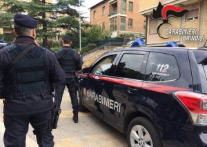 Un arresto da parte dei Carabinieri di Mesagne