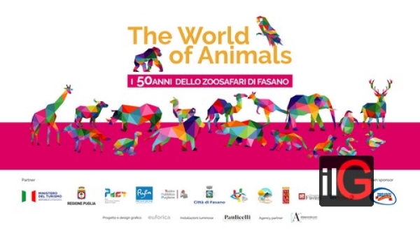 “THE WORLD OF ANIMALS: I 50 ANNI DELLO ZOOSAFARI DI FASANO”