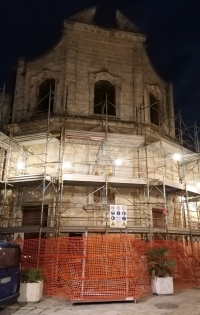 Mesagne. La chiesa di San Cosimo e Damiano sottoposta a restauro "facciale"