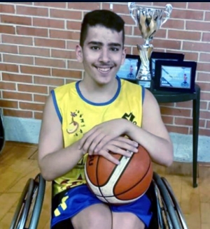 Basket in carrozzina: oggi Samuele Longo è a Pisa con i colori della nazionale italiana