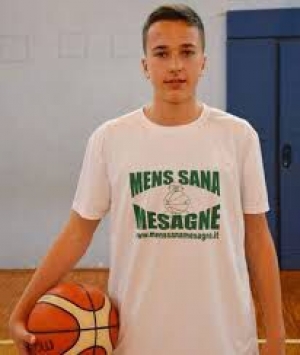 Basket. Il cestista Matteo Spagnolo domani è a Mesagne