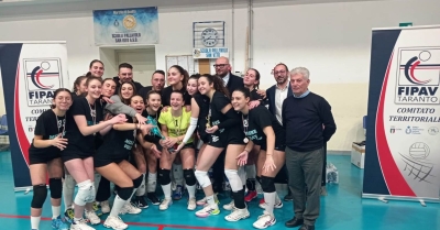 Appia Mesagne Volley campione territoriale U18F FIPAV Taranto