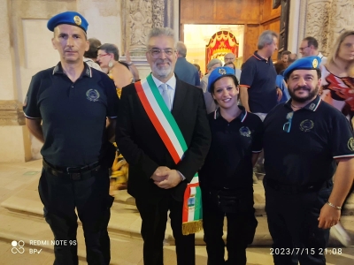 Nelle foto Elisa Zingaro, Cosimo Demaria, Pietro Bellanova e il sindaco Antonio Matarrelli di Mesagne