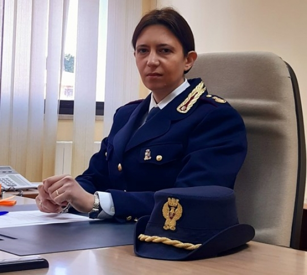 Alessandra Prete è il nuovo comandante della Polstrada di Brindisi