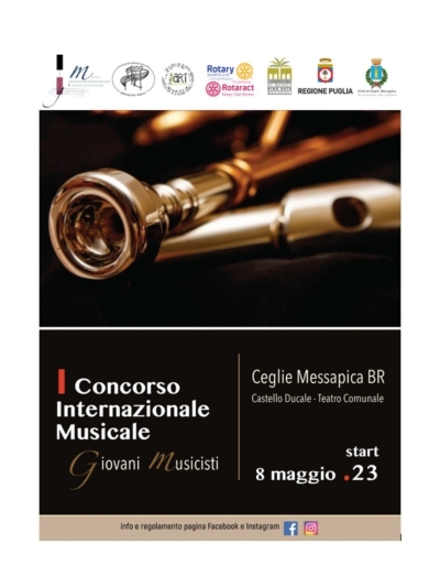 Concorso musicale internazionale Ceglie 8-11 Maggio 2023
