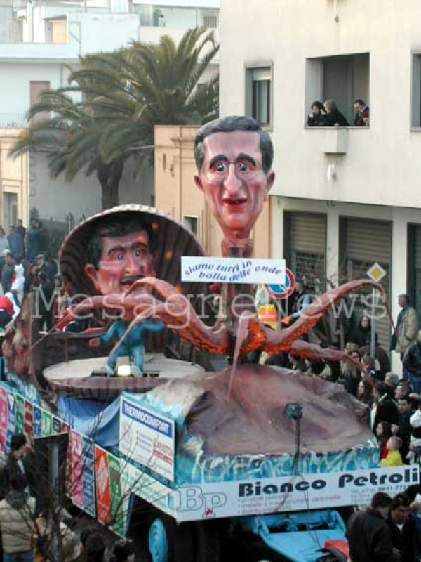 San Michele Salentino, ritornano i carri allegorici per Carnevale 2023