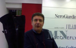 Mario Nacci nella sua boutique