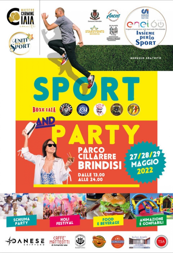 A Brindisi &quot;Sport and party&quot;