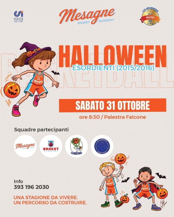 La Mens Sana Mesagne festeggia Halloween