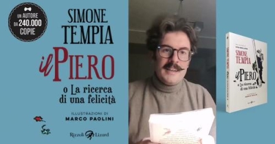 Simone Tempia, autore di &quot;Vita con Lloyd&quot;, presenta a Mesagne &quot;Il Piero&quot;
