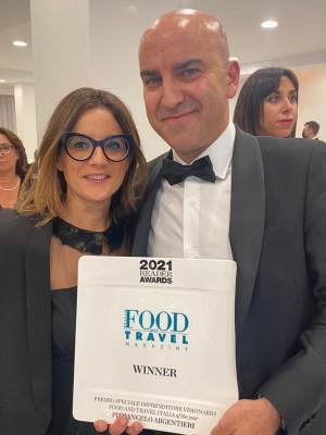 READER AWARDS 2021 FOOD AND TRAVEL ITALIA  PIERANGELO ARGENTIERI IMPRENDITORE VISIONARIO DELL’ANNO