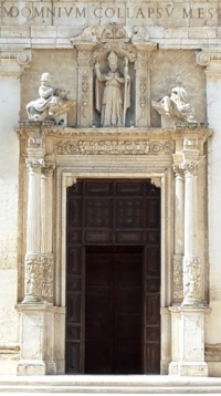 portale chiesa madre Diego Ferdinando e S. Eleuterio