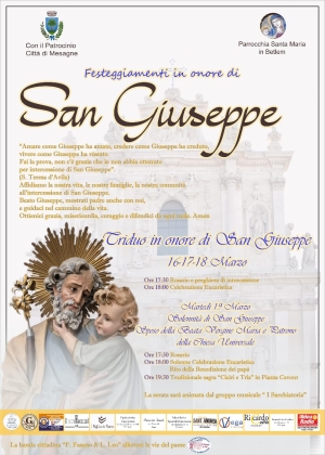San Giuseppe protagonista della storia&quot;, martedì 19 marzo i festeggiamenti a Mesagne