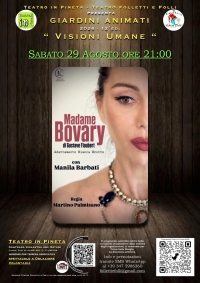 A Ostuni il sipario sulla rassegna “Giardini Animati” cala con “Madame Bovary