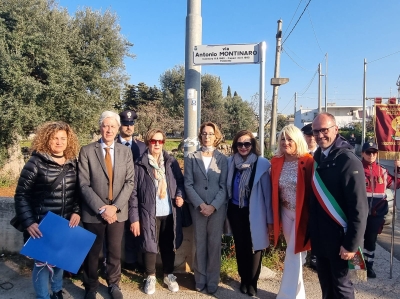 Via Antonio Montinaro e via don Antonio L’Oliva: inaugurate due nuove strade a Pezze di Greco e Fasano